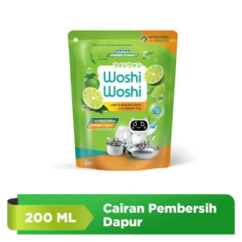woshi woshi sabun pencuci piring 200ml