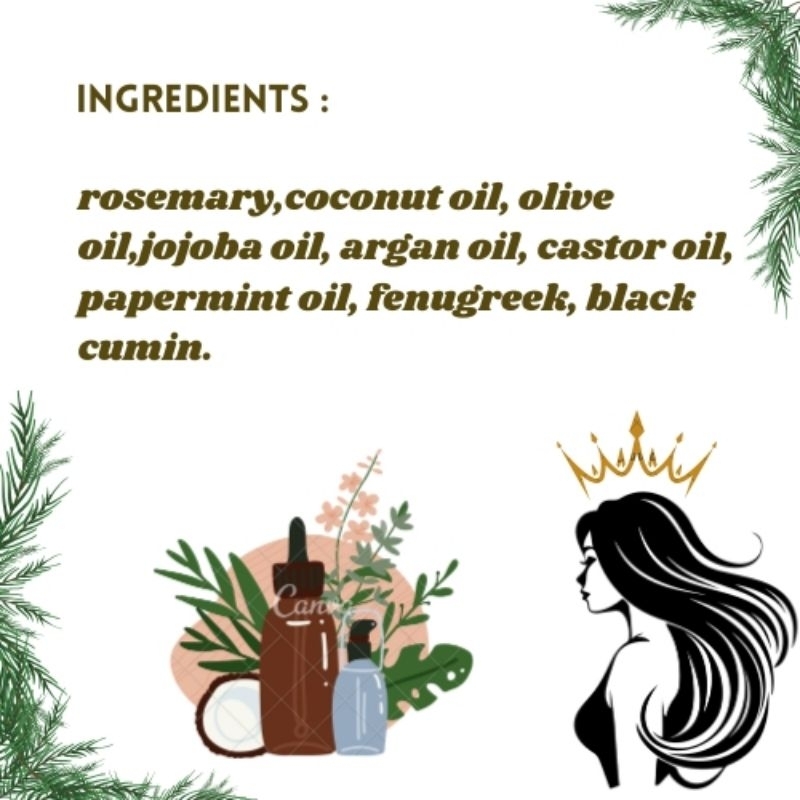 Rosemary hair oil