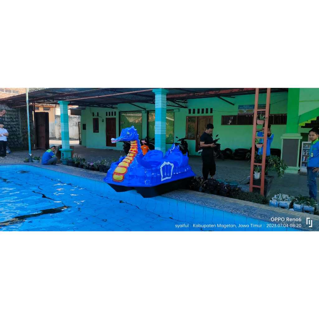 Odong Odong Kereta - Bebek Kayuh Gowes Fiber