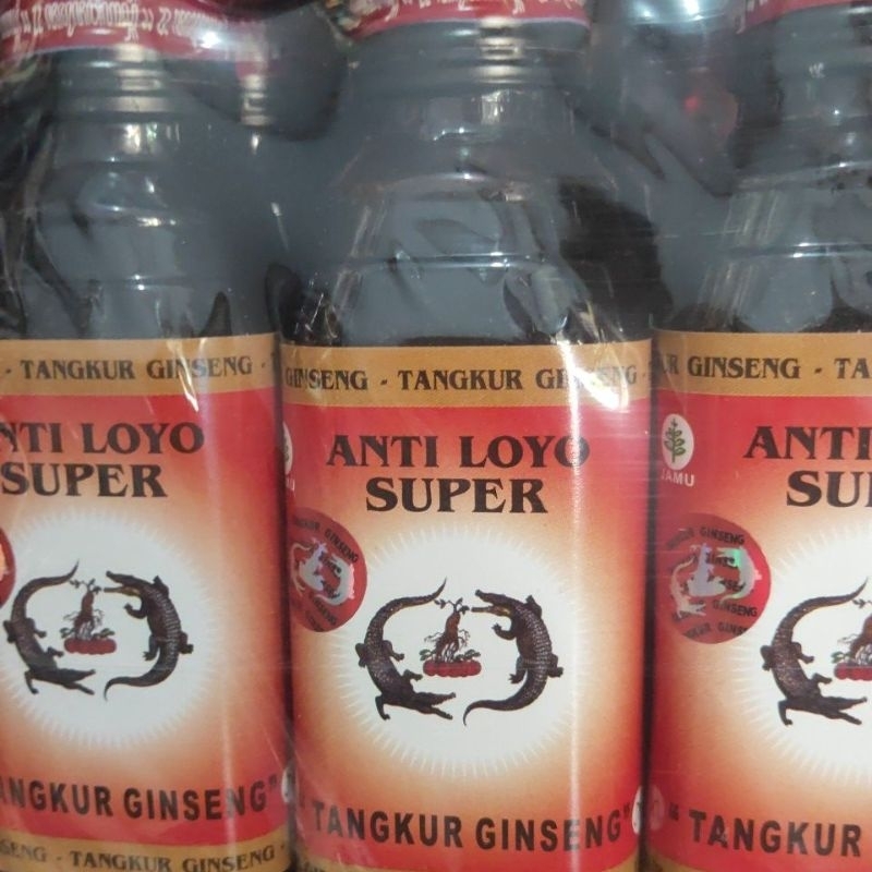 Jamu Tangkur Gingseng Ginseng Anti Loyo 150ml 1 botol