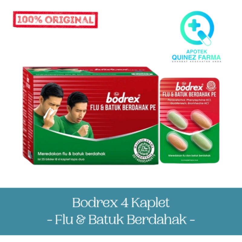 BODREX FLU & BATUK BERDAHAK PE