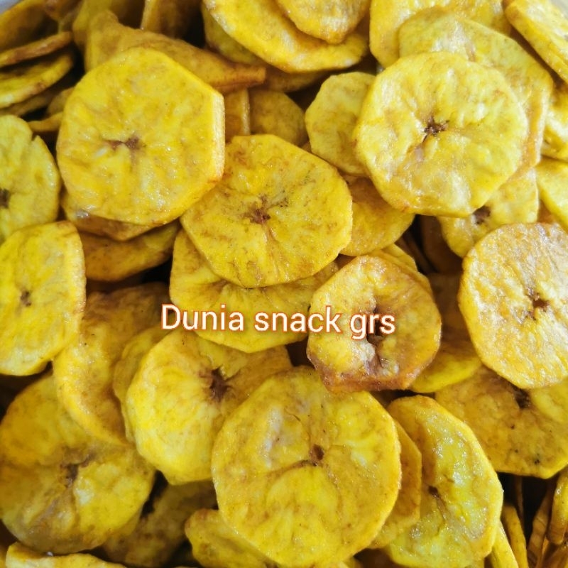 

Keripik Pisang Manis 500gr Rasa Nangka / Pisang koin