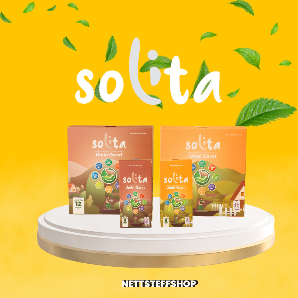 

Solita Minuman Serbuk Umbi Garut untuk Asam Lambung Isi 12 sachet