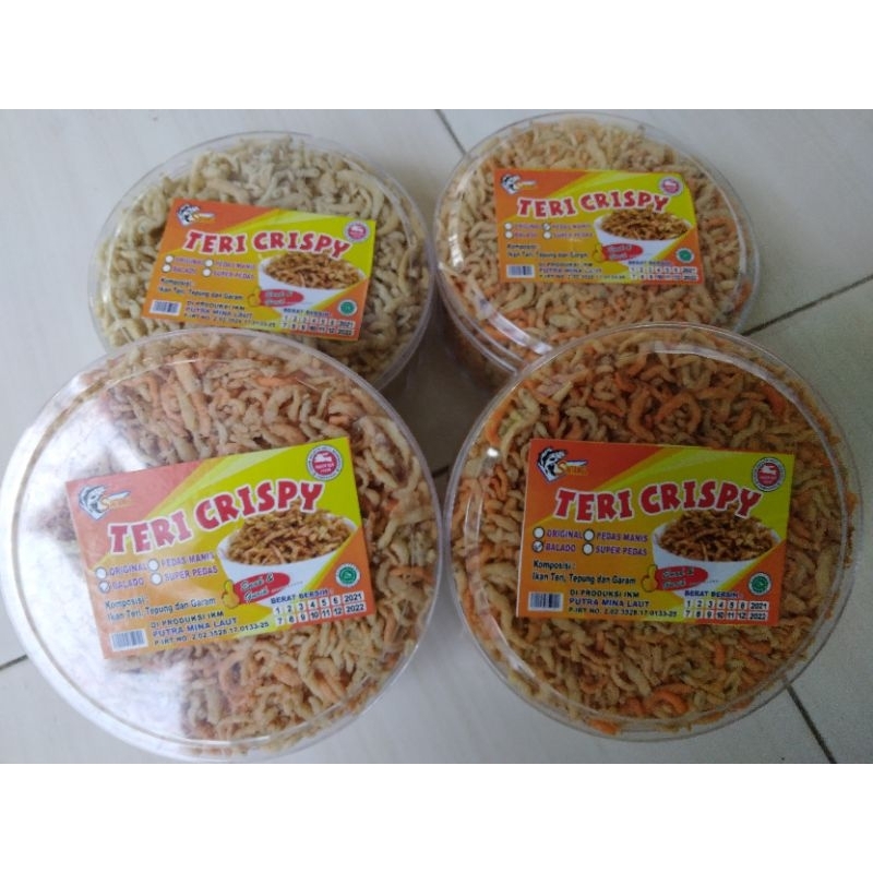 

Teri crispy langsung saji khas madura