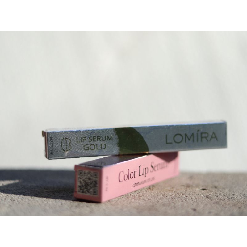 LOMIRA Lip Serum Color & LIP SERUM 𝗚𝗢𝗟𝗗 ori BPOM