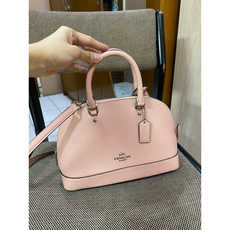 Coach bag baby pink