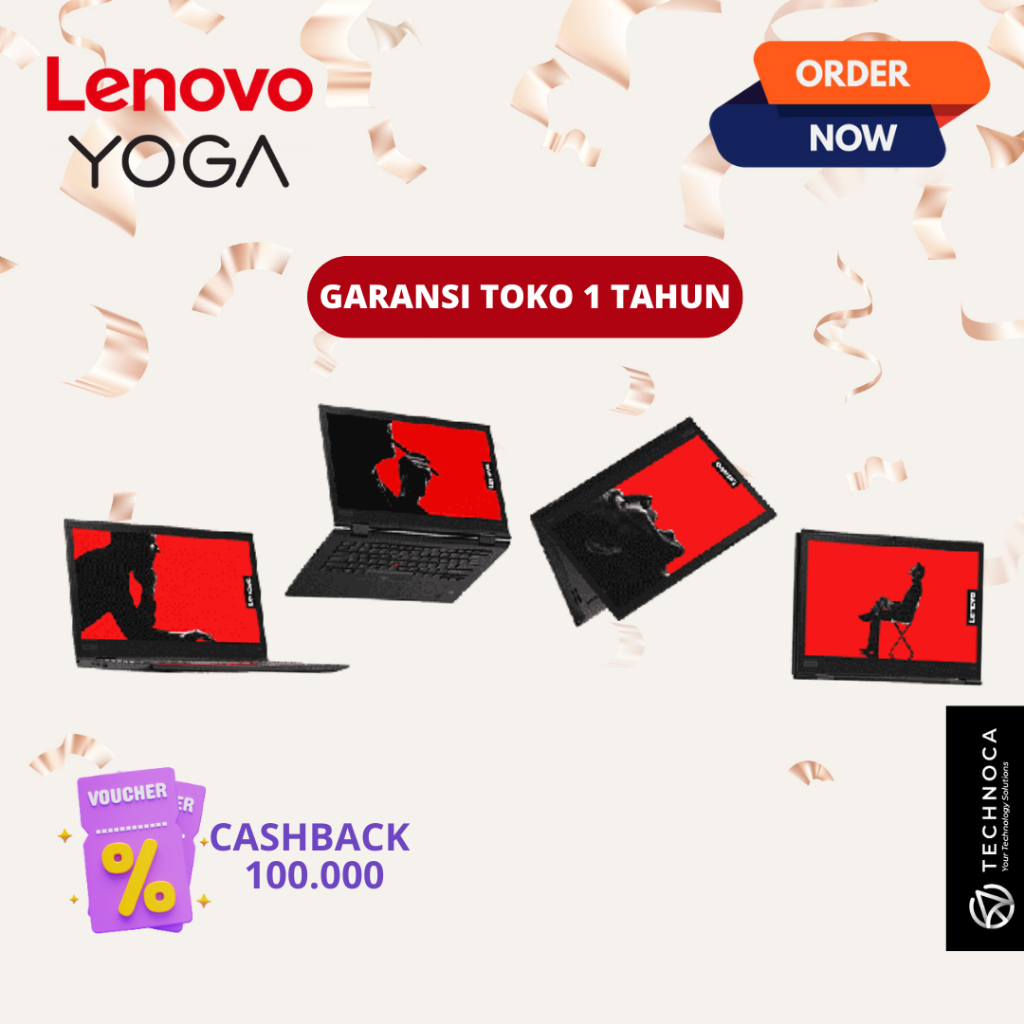 Laptop Touchscreen Lenovo Core i5 i7 RAM 8GB SSD 256GB Mulus