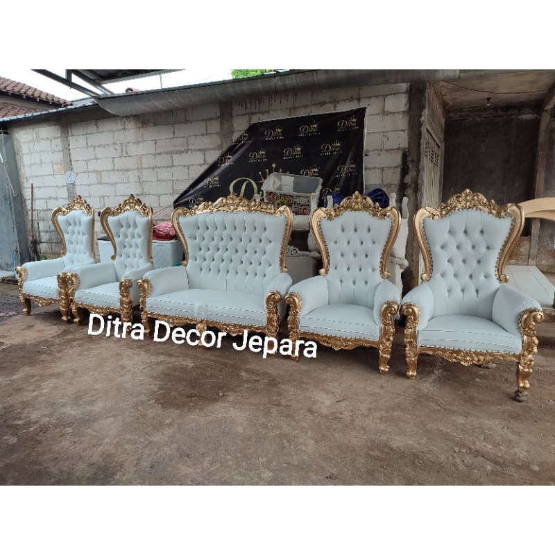 kursi syahrini kursi syahrini mahkota kursi manten kursi pelaminan kursi jati jepara