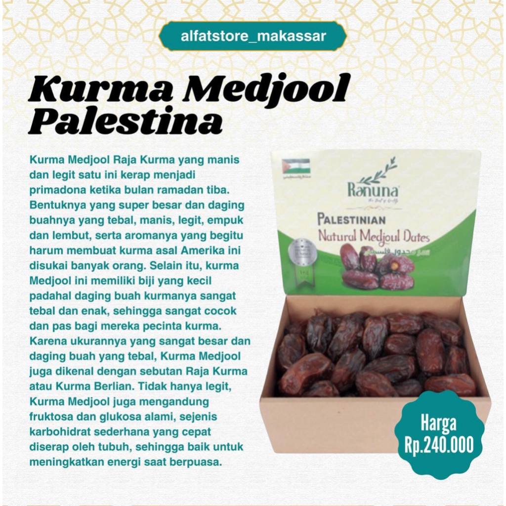 

kurma medjool palestina