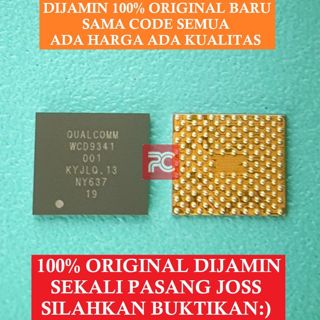 IC AUDIO WCD9341 001 REALME X3 ORIGINAL TESTED
