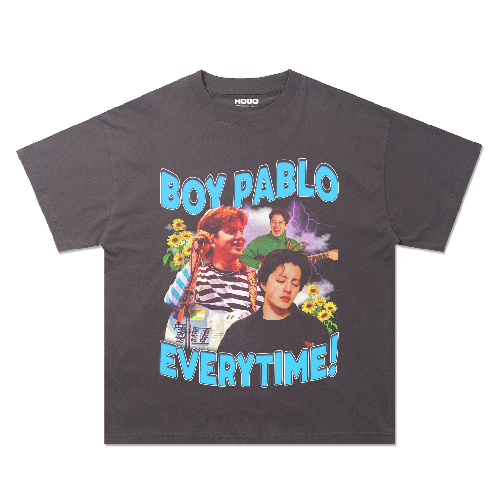 KAOS BOY PABLO EVERY TIME UNISEX OVERSIZE  COD T-SHIRT BOY PABLO
