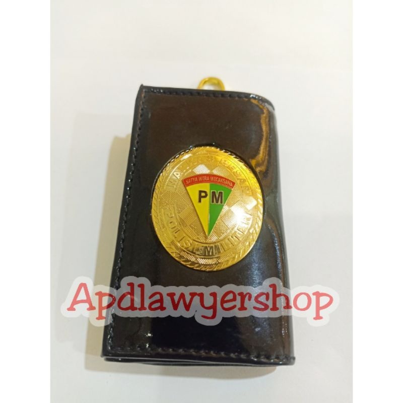 

Dompet STNK Gantungan Kunci Mobil Motor Logo PM Polisi Militer