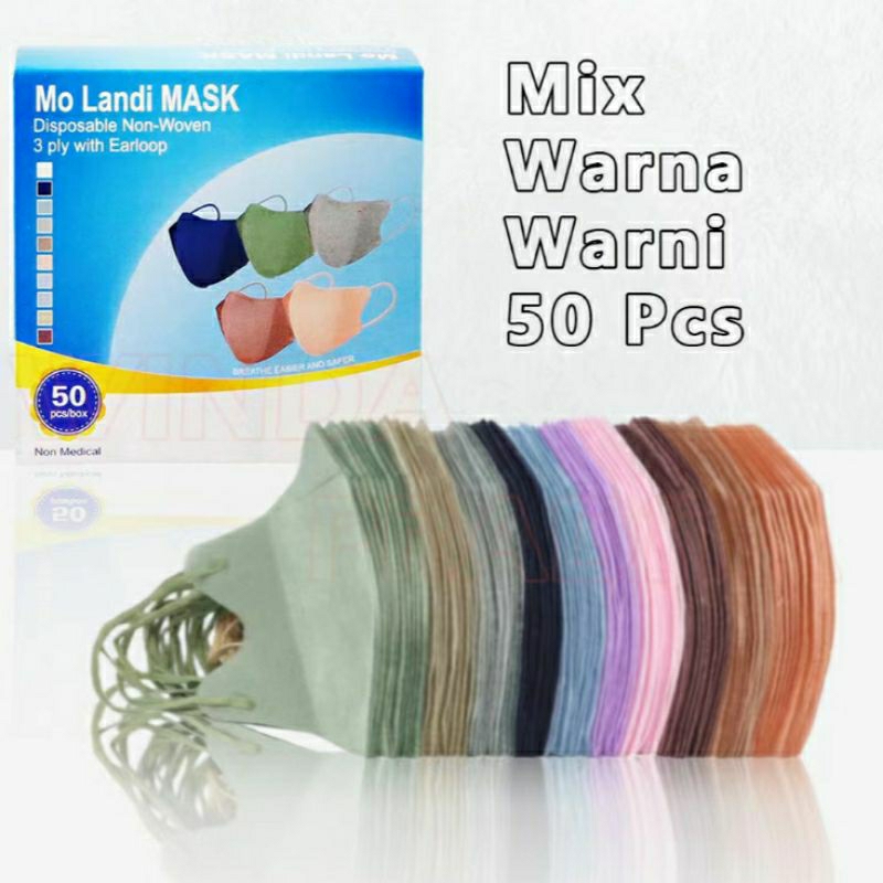 Masker Duckbill 50 Pcs