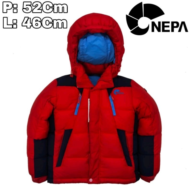 JK88 Jaket Bulang Outdoor NEPA Anak 10 Th WinterBulu Angsa Musim Dingin Hiking Pendaki Gunung
