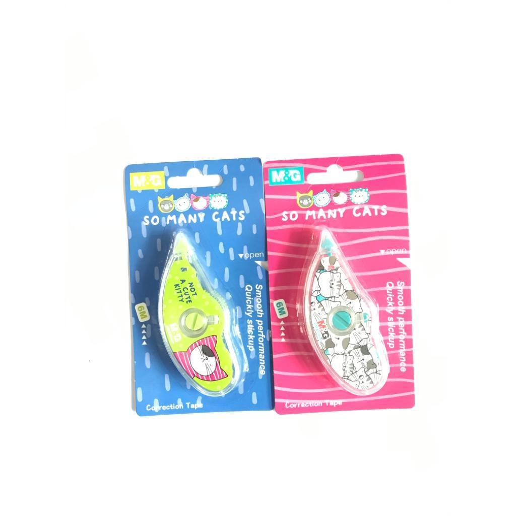 

TBMO M&G CORRECTION TAPE 6MX5MM SO MANY CATS - 10012929/ACT11874 / Correction Tape / Tipe X