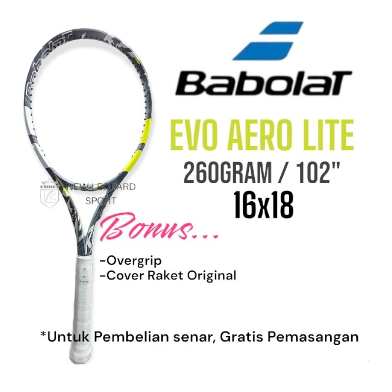 Raket Tenis Babolat EVO AERO LITE 260g 102" / Tennis Racket Babolat