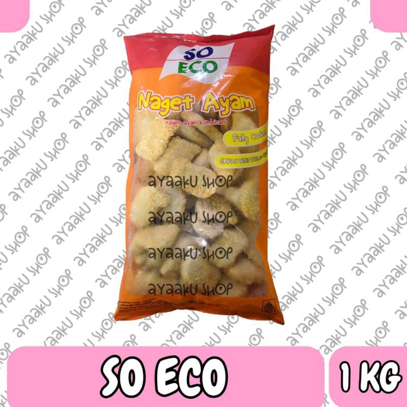 

SO ECO NUGGET AYAM 1 KG HALAL NUGET AYAM