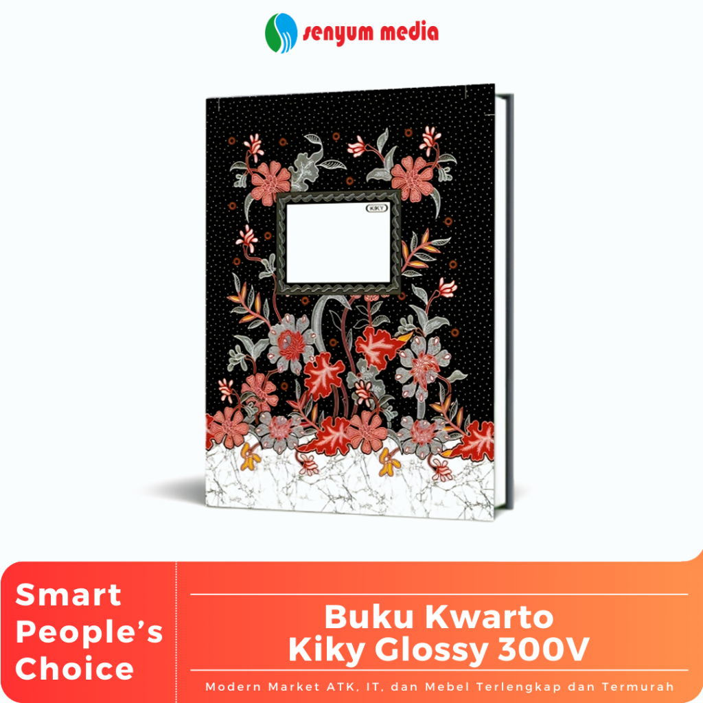 

Buku Kwarto Kiky Glossy 300V (1 Pcs) (S:PCS)