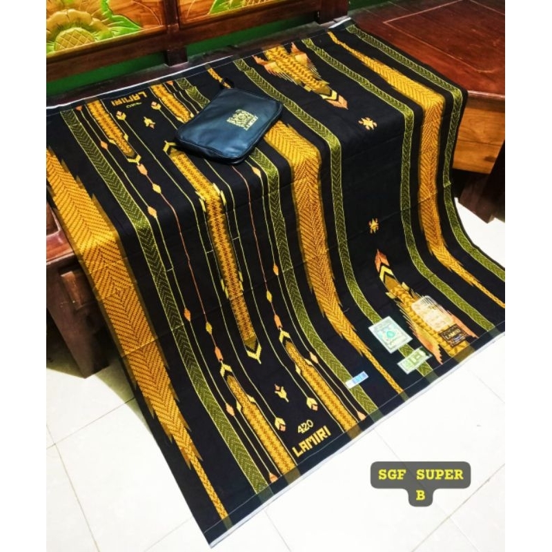 COD / SARUNG LAMIRI 420 TYPE SGF BENANG DOUBLE FULL SUTRA ori by LAMIRI (SY)