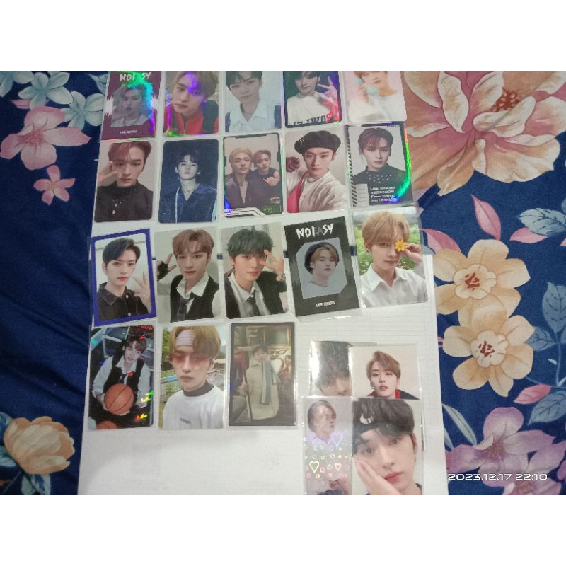 photocard leeknow lino straykids oddinary noeasy levanter jewel nacific ce iam lenti naci