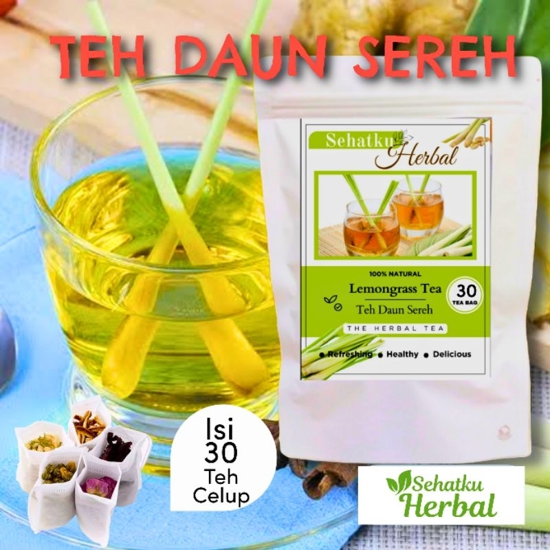 

Teh Sereh/Serai : Lemongrass tea isi 30 tea bag