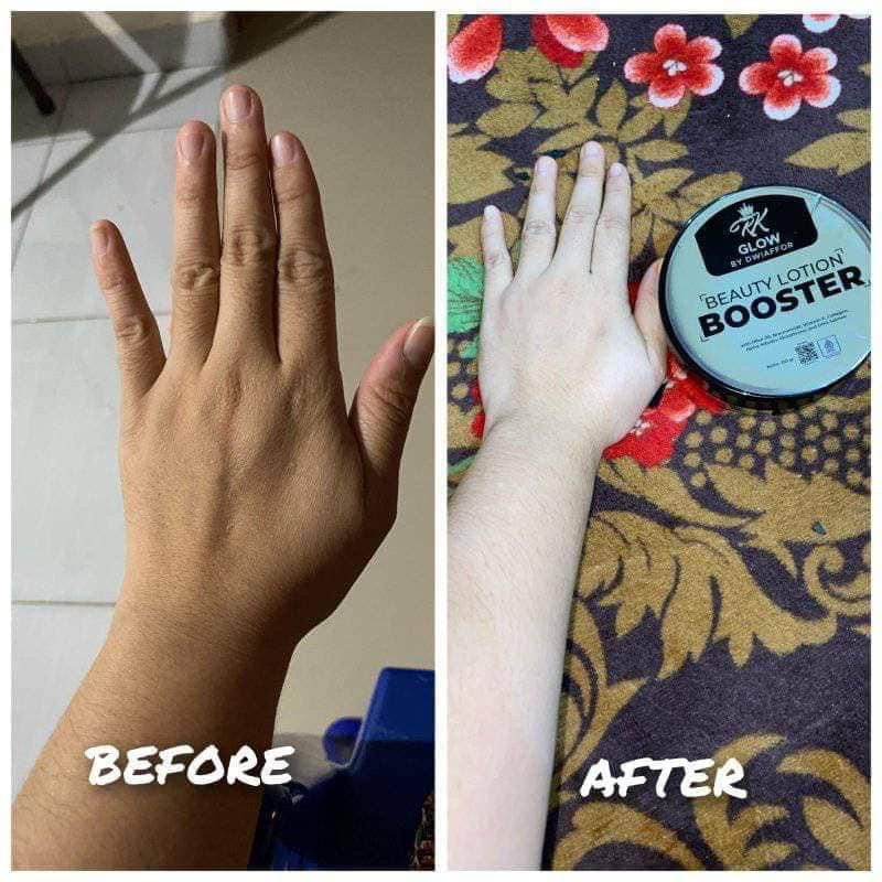 HB BEAUTY LOTION BOOSTER MEMUTIHKAN BADAN BPOM HALAL EXP 2026