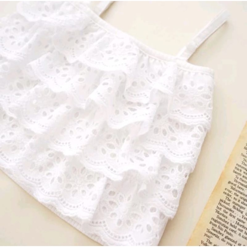 Tanktop Anak Renda / Atasan Anak Perempuan