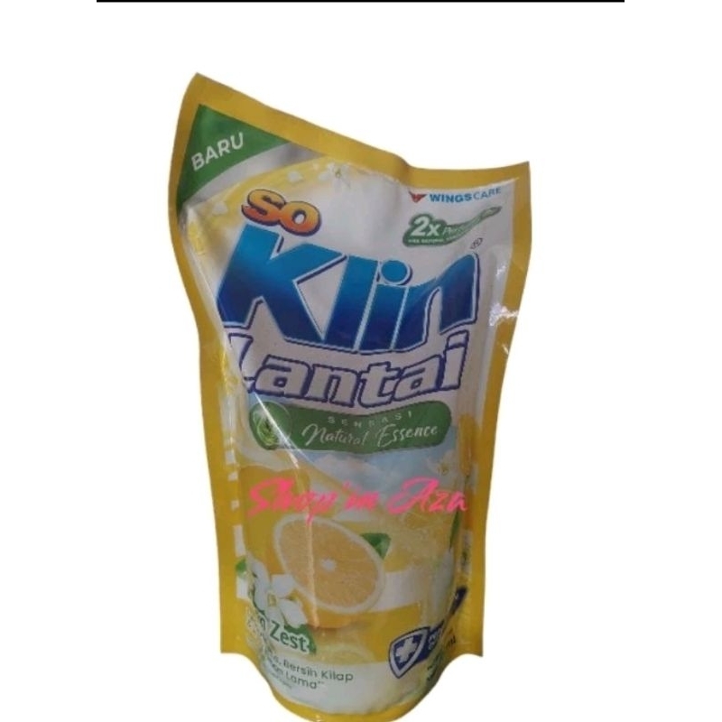 SoKlin Lantai uk 700ml, so klin pembersih lantai