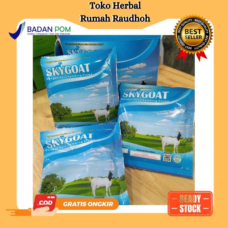 

SKYGOAT SUSU KAMBING ETAWA ORIGINAL - SUSU KAMBING PERSACHET 25GR
