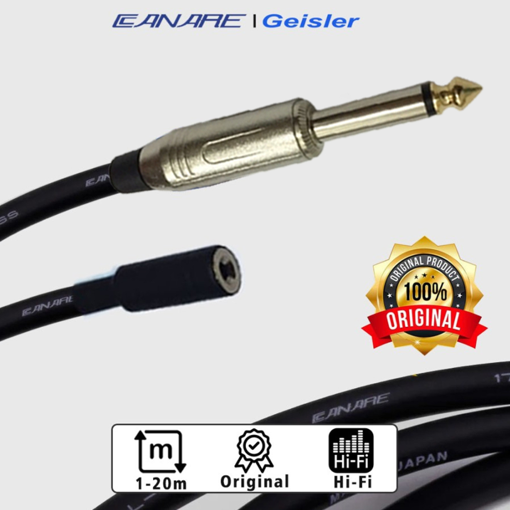 Kabel Audio MADE IN JAPAN Jack Akai Mono to Mini Cewe/Female GEISLER