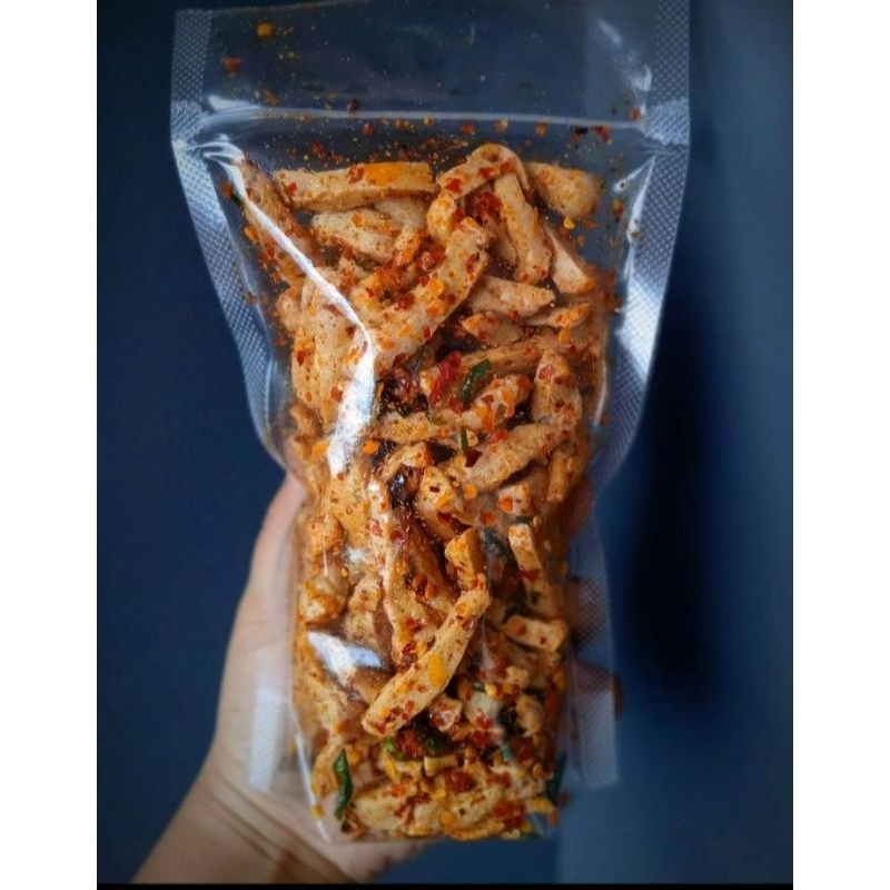 

Basreng Pedas Daun Jeruk Basreng Keriuk Daun Jeruk Basreng Kering Super Pedas 1kg