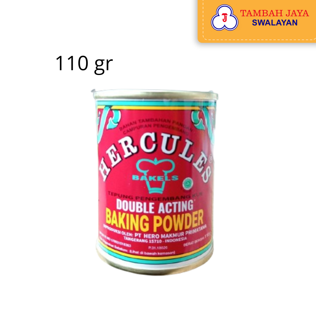 

Hercules Double Acting Baking Powder 110gr