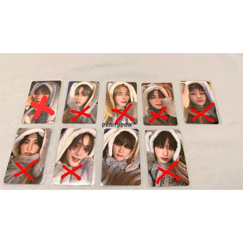 POB PHOTOCARD OFFICIAL XODIAC ONLY FUN MAKESTAR RABBIT