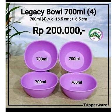 Aneka Bowl Legacy Bowl / Ideal Bowl Set isi 4Pcs