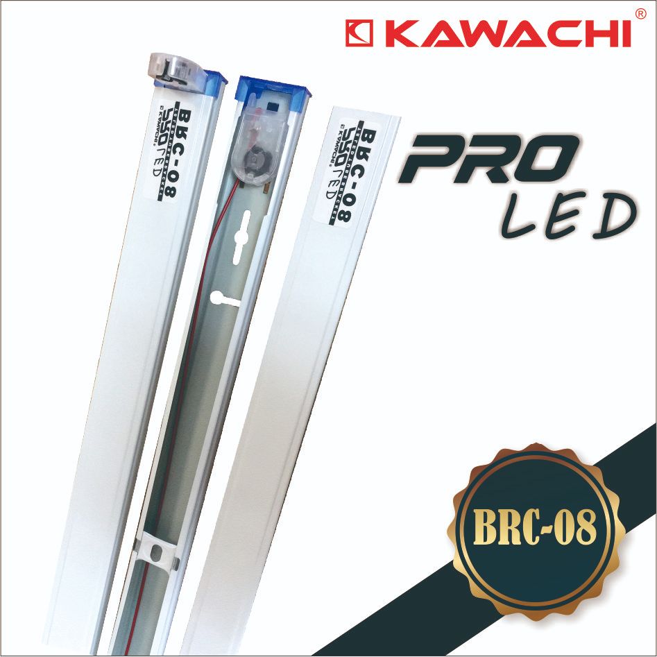 Kawachi Kap Lampu Led Tube/ Bracket T8 Pro Led Kawach