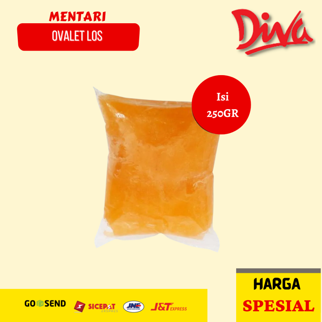 

[250gr] Mentari Ovalet Super / Sp Butek