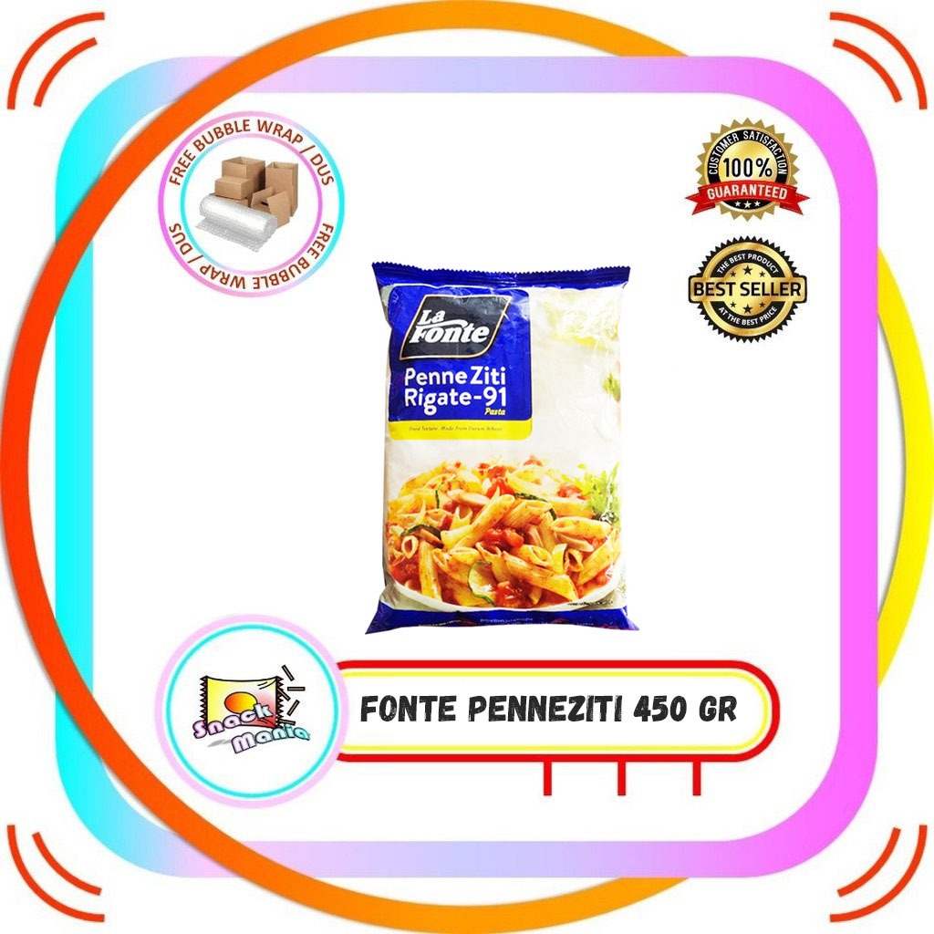 

La Fonte Pasta Penne Ziti Rigate-91 Pene ~ 450 gr