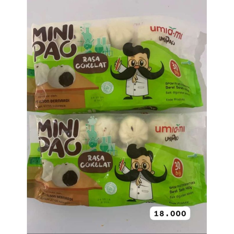 

minipao rasa coklat.