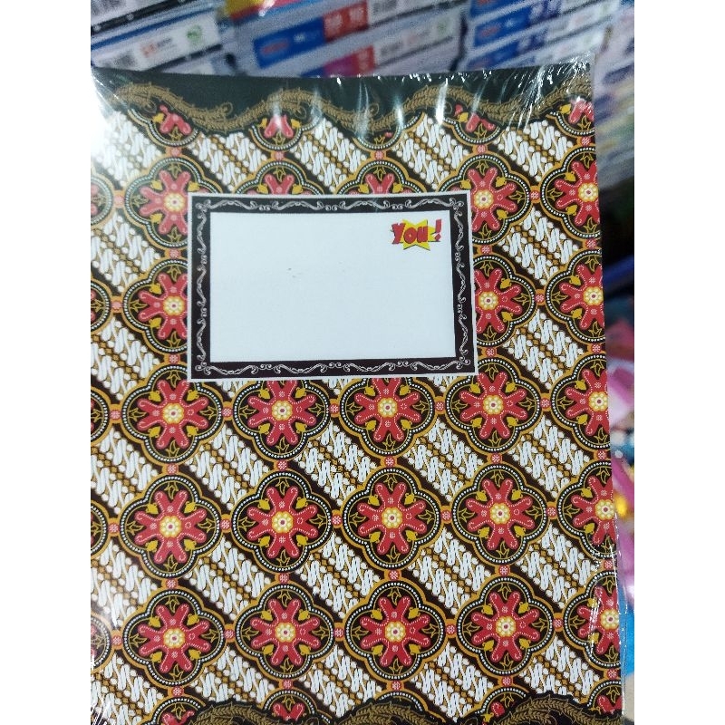 

BUKU TULIS BATIK ISI 38,58