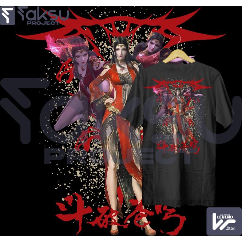 kaos anime donghua ratu medusa cailin battle through the heaven btth season 5