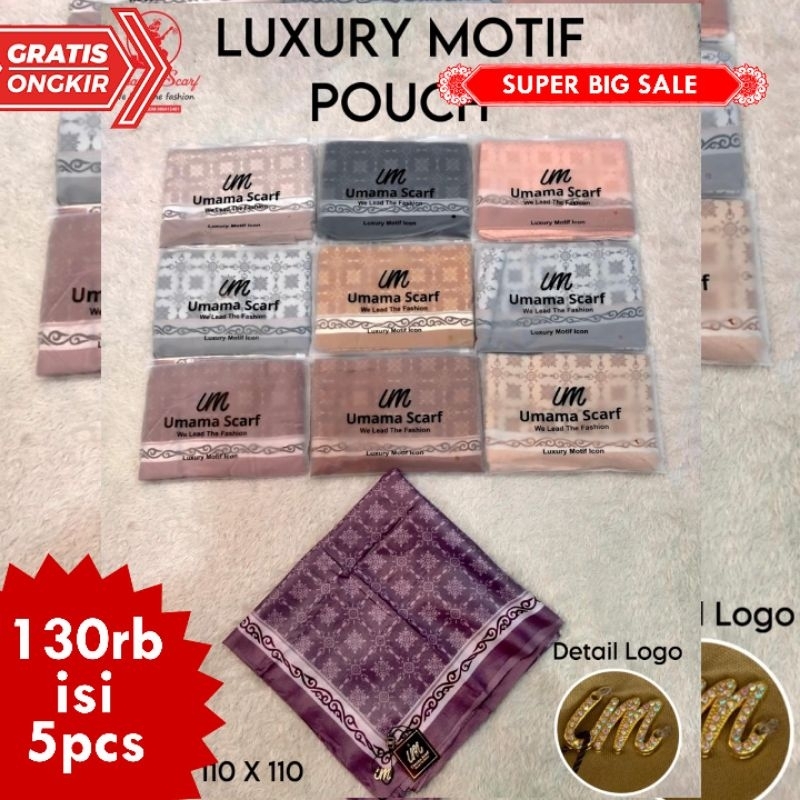 PAKET USAHA HIJAB UMAMA LUXURY TAS LOGO BARU