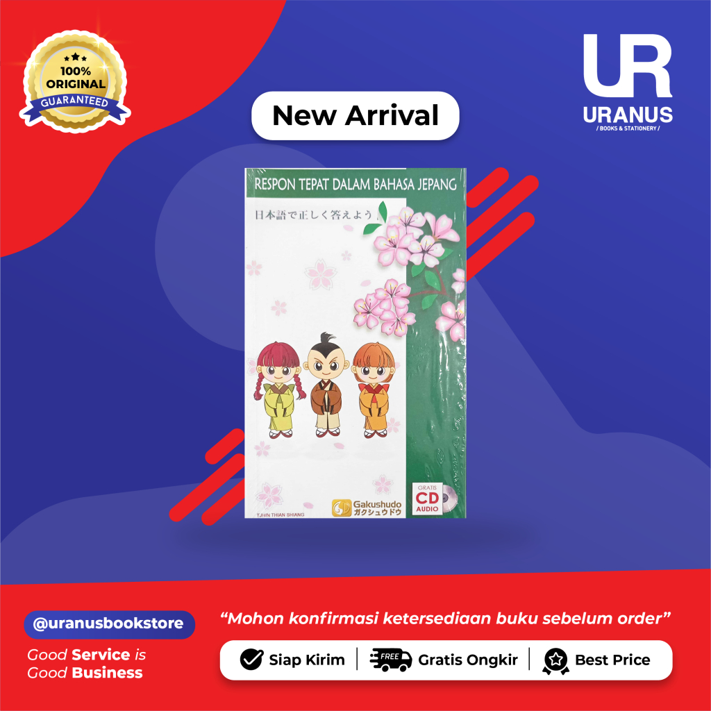 RESPON TEPAT DALAM BAHASA JEPANG - GKH - TOKO BUKU URANUS NGAGEL