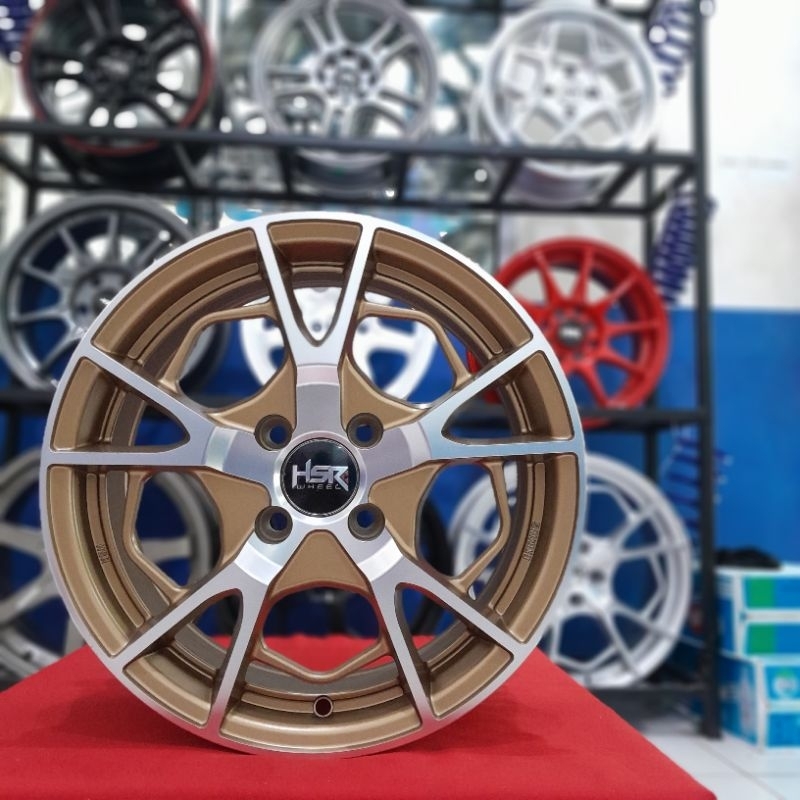 Velg Mobil Hsr Terbaru Ring 15 Hsr Eximius Pcd 4x100 Sigra Splash Mirage March Ayla