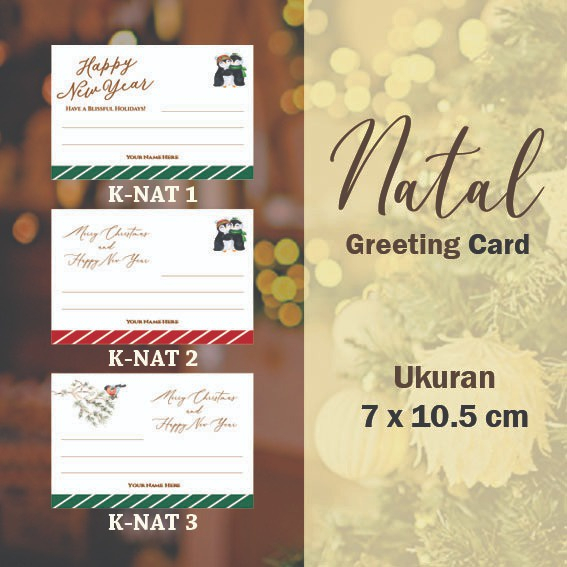 KARTU NATAL / GREETING CARD