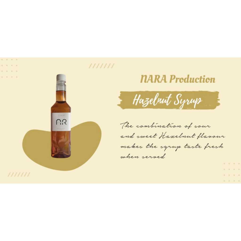 

Hazelnut Syrup Nara 750 ML