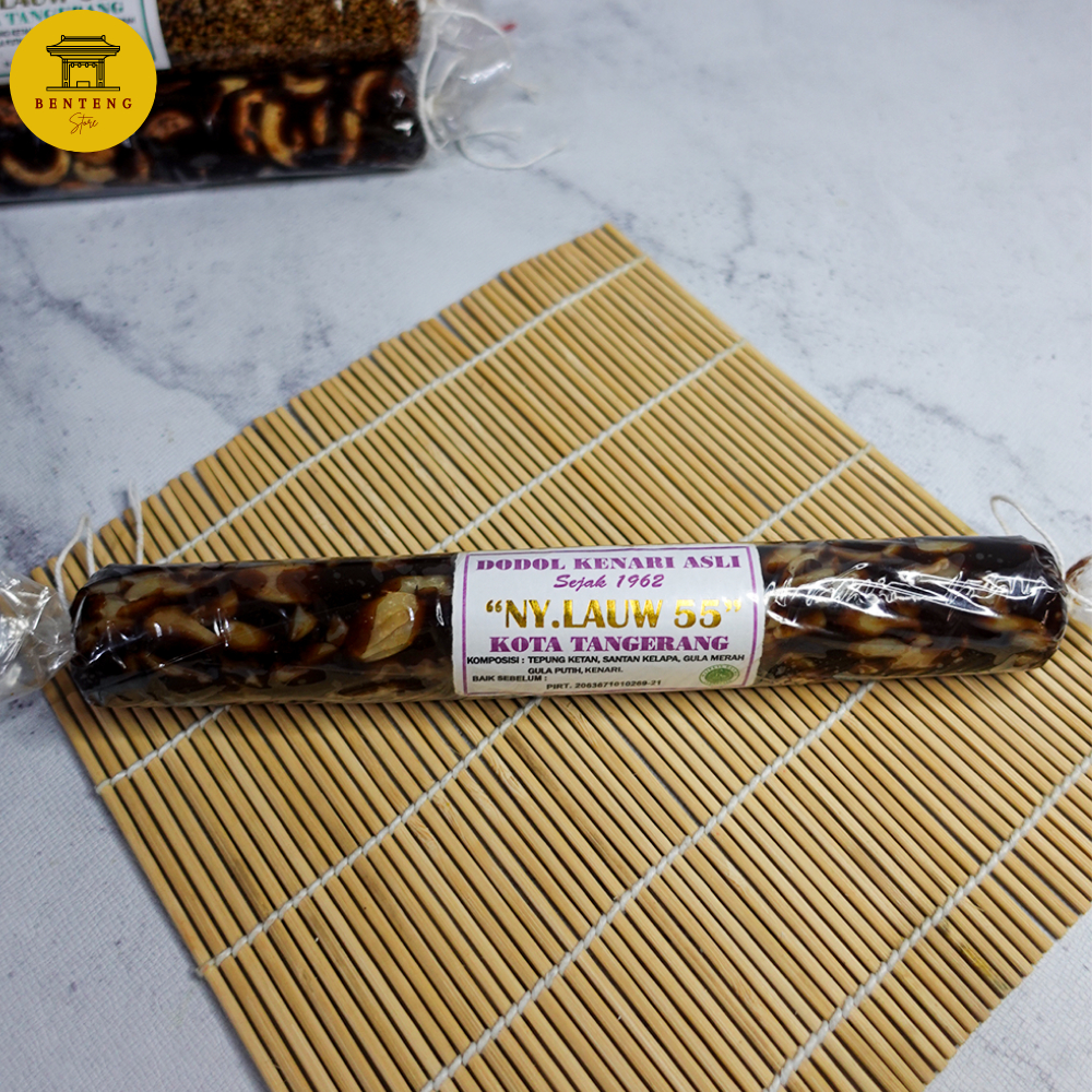 

Dodol Ny Lauw 55 Rasa Kenari Asli 200 gr