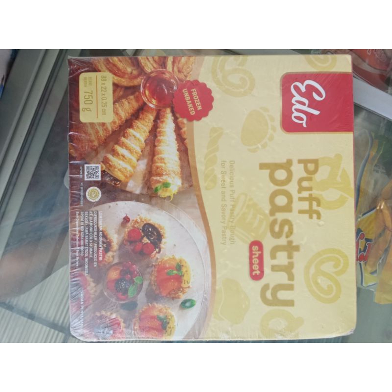 

EDO. PUFF PASTRY SHEET 750GR