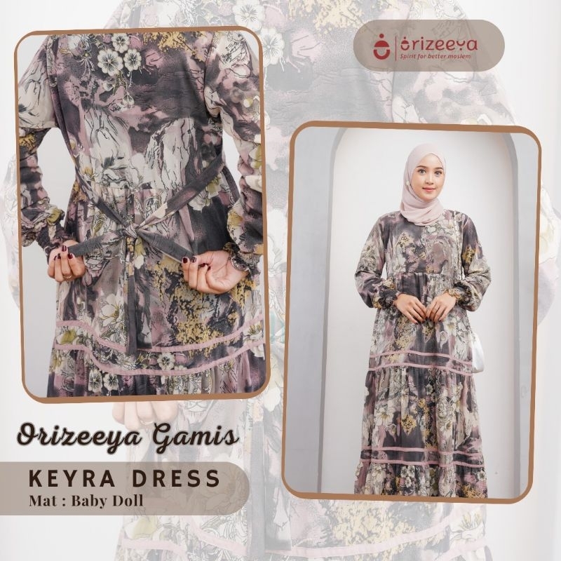 ORIZEEYA KEYRA DRESS