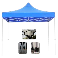 Tenda Lipat 2x3 Besi Putih