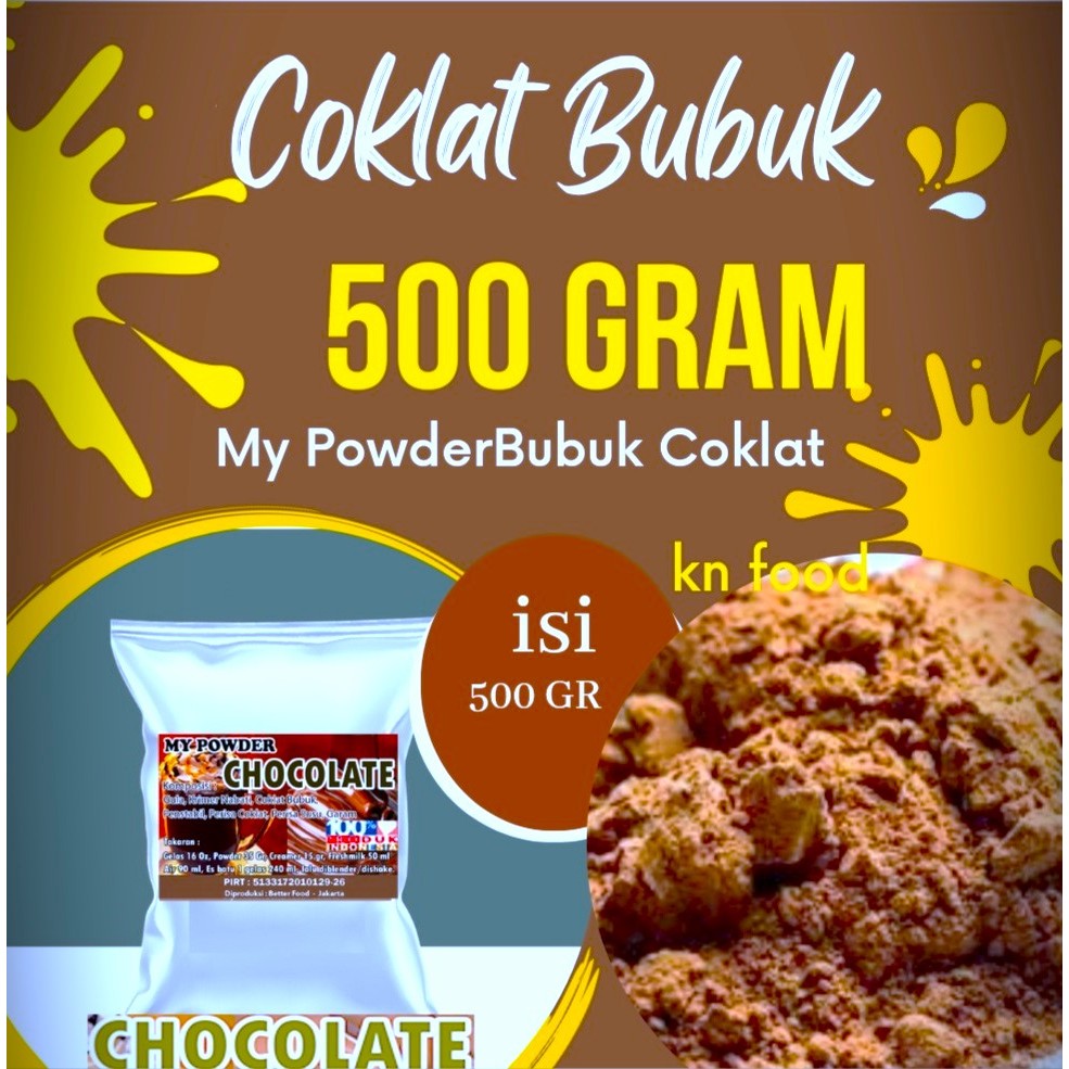 

Bubuk Minuman Chocolate 500gr || Coklat Powder - 500 gram